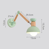 Applique Murale Scandinave <br> Articulée Bois