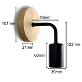 Applique Murale Basique Dimensions