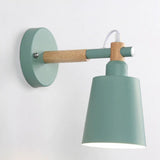 Applique Murale Bois Bleu Sarcelle