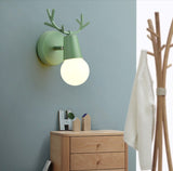 Applique Murale Bois Cerf Verte