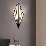 Applique Murale Éventail Noir Salon