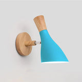 Applique Murale Orientable Bois Bleue