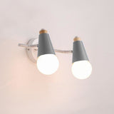 Applique Murale Double Orientable Grise