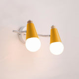 Applique Murale Double Orientable Jaune