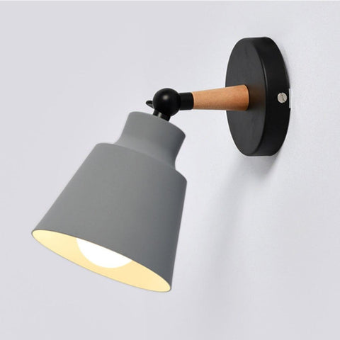 Applique Murale Orientable E27 Grise