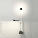 Applique Murale Scandinave Noire Moderne Double