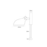 Applique Murale Scandinave <br> à Tirette