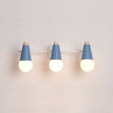 Applique Murale Triple Bleue