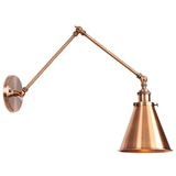 Applique Murale Vintage Industrielle Cuivre