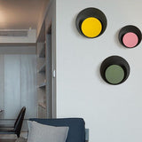 Appliques Murales Scandinaves Noires Macarons Salon