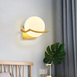 Applique Murale Opaline Vintage Chambre