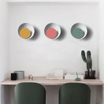 Appliques Murales Scandinaves Blanches Macarons